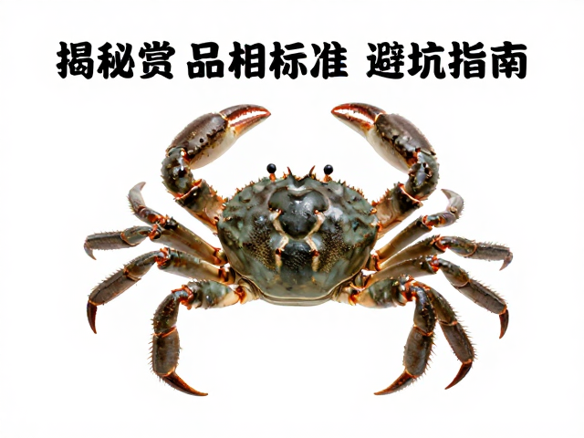 步足长度比例与体色暗淡?揭秘赏蟹品相标准,避坑指南