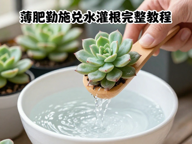 兑水灌根的标准操作流程
