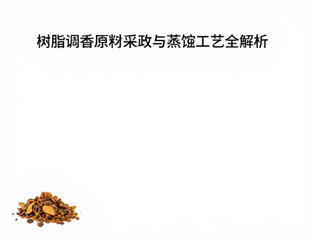 树脂调香原料采收与蒸馏工艺全解析,提升香氛品质关键