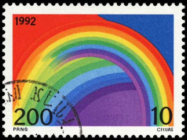 1992-2002编号邮票,替代老纪特功能,彩虹印刷成最大亮点