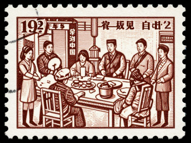 1992-2002编号邮票，雕刻版线条深邃，定格传统节日文化之美