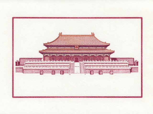 北京一版普票胶印工艺解析，见证名胜古迹的历史印记