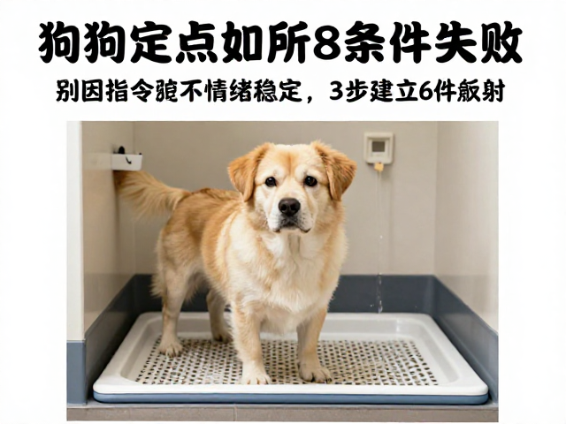 狗狗定点如厕总失败？别因指令混淆破坏情绪稳定，3步建立条件反射