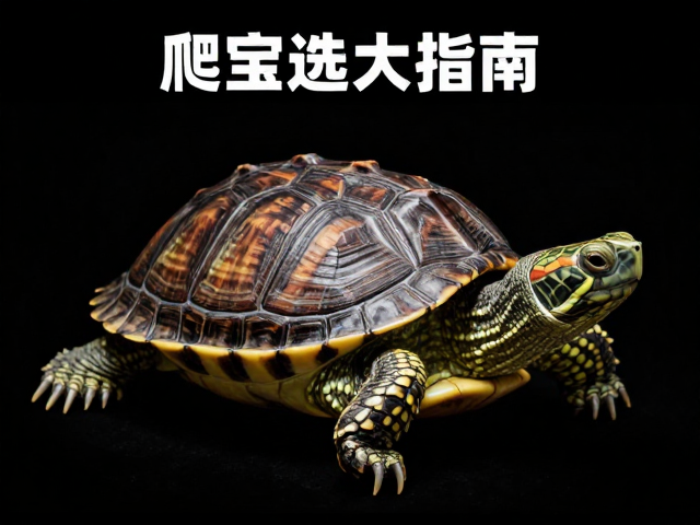 爬宠选龟指南，高彩对比，正常蜕皮周期，打造完美品相标准