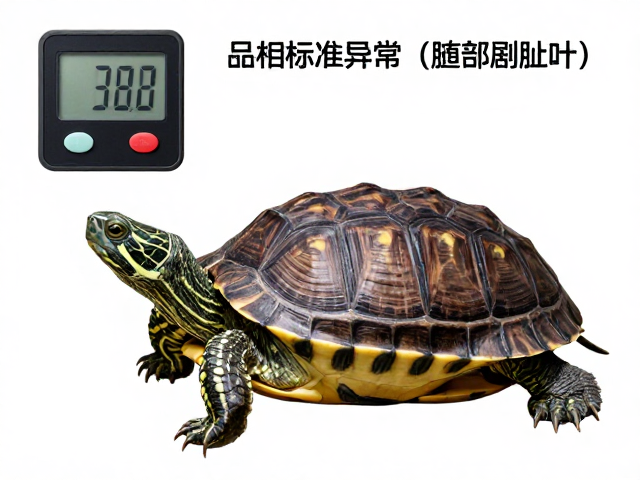 乌龟品相标准，温湿度计监控，无呼吸异常（腹部剧烈起伏）指南