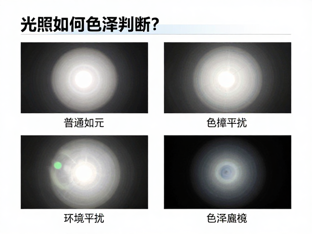 普通品相鉴定，光照如何影响色泽判断？常见特征详解