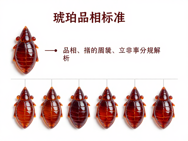 琥珀品相标准，深红至酒红色特征与蜕皮周期解析