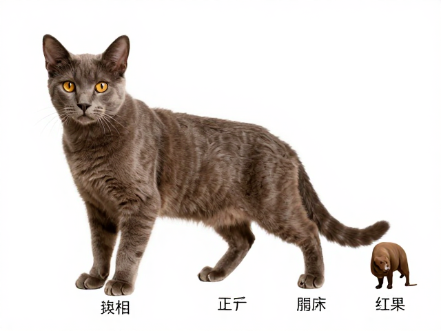 步足粗壮有力，体色随成熟度加深，宠物品相标准全解析