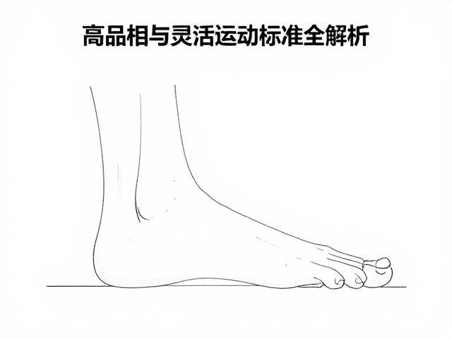 步足长度比例揭秘，高品相与灵活活动标准全解析