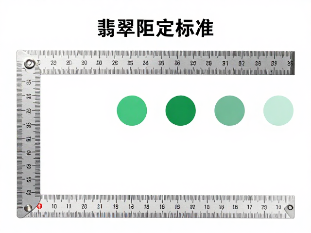 测量尺定标准，不同环境色变下的翡翠品相鉴定指南