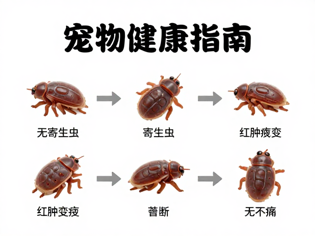 宠物健康指南，如何通过无寄生虫、无红肿病变判断动物品相标准