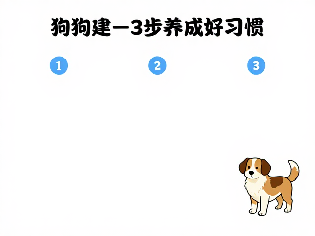 狗狗定点如厕总失败?克服跳跃障碍与情绪抵触,3步养成好习惯