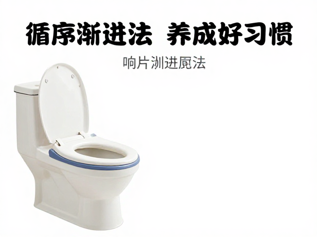 响片训练定点如厕,循序渐进法,快速养成好习惯