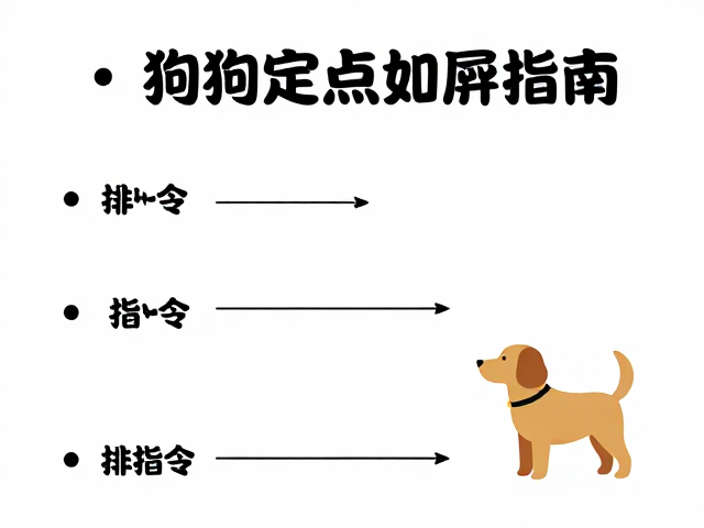 狗狗定点如厕指南,一致性指令,循序渐进,快速养成好习惯