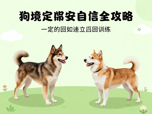 狗狗定点如厕与召回训练，通过环境探索建立自信全攻略