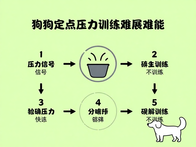 狗狗定点如厕总失败?观察压力信号,破解训练无进展难题