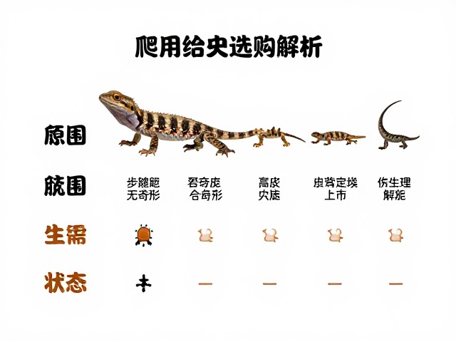 宠物爬行动物品相标准，步足无畸形与蜕皮次数选购指南