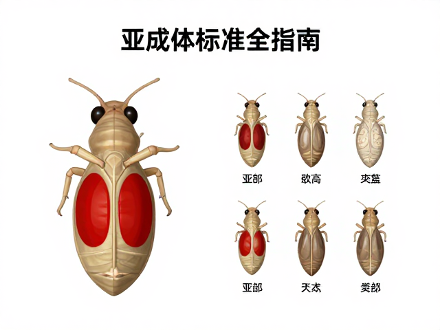 亚成体特征解析，腹部背面鲜艳红斑与品相标准全指南