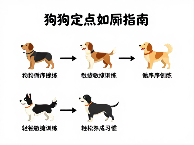 狗狗定点如厕指南，循序渐进，敏捷训练，轻松养成好习惯