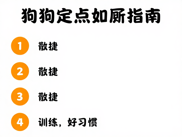 狗狗定点如厕指南，循序渐进，敏捷训练，轻松养成好习惯