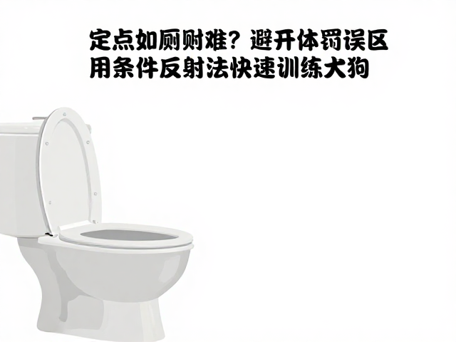 定点如厕难？避开体罚误区，用条件反射法快速训练狗狗