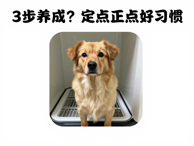 狗狗定点如厕难?试试正向强化法,3步养成定点排便好习惯
