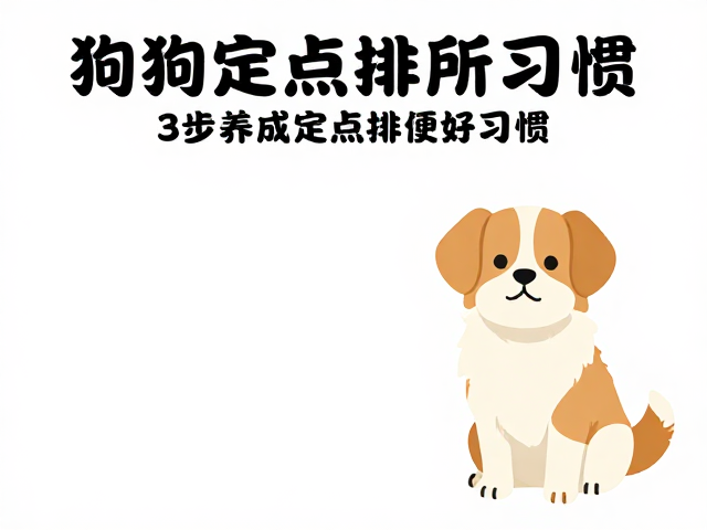 狗狗定点如厕难？试试正向强化法，3步养成定点排便好习惯