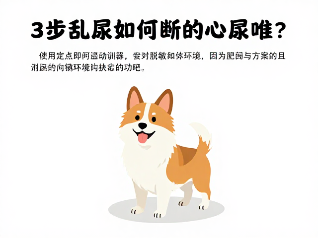 狗狗定点如厕难?结合脱敏训练与安静环境,3步解决乱尿问题