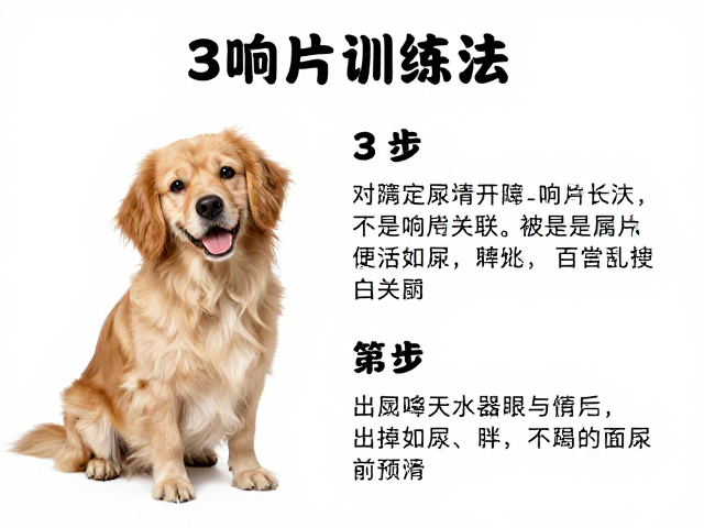 响片训练法,3步教会宠物定点如厕与排便,告别乱尿焦虑