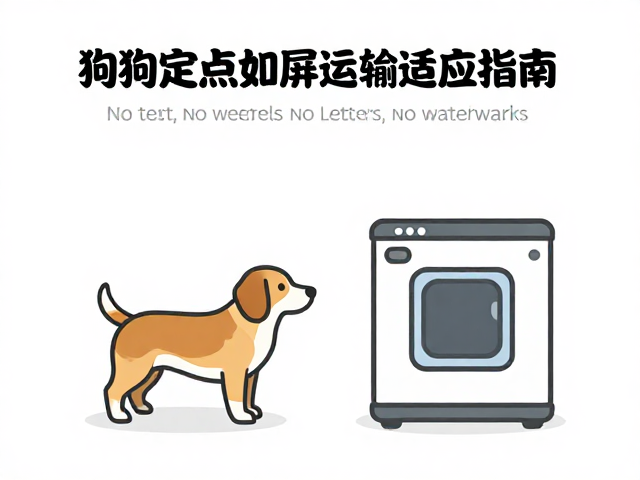 狗狗定点如厕与运输适应指南，打造人宠默契互动的终极攻略