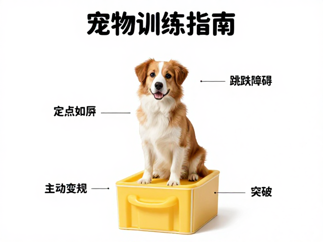 宠物训练指南,定点如厕、主动社交与跳跃障碍突破
