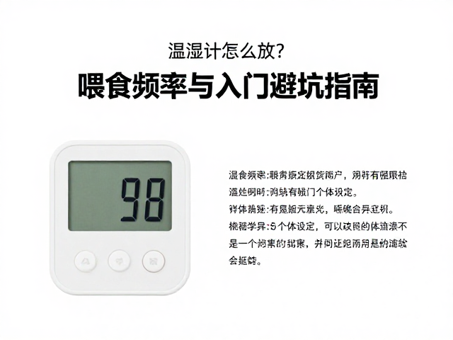 爬宠新手必看，温湿度计怎么放？喂食频率与入门避坑指南