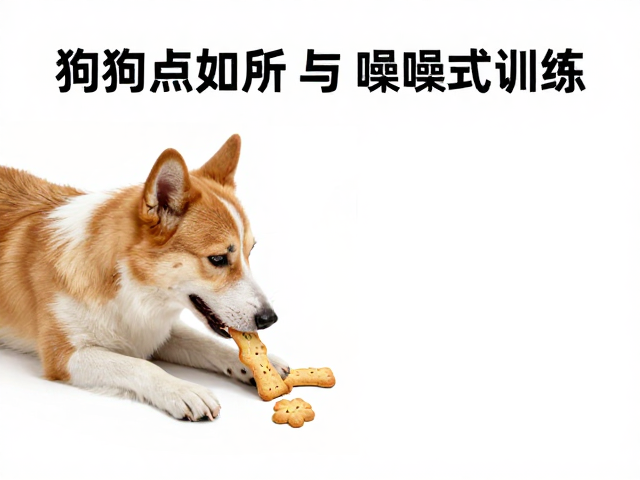 狗狗定点如厕与噪音脱敏训练，利用训练饼干快速建立好习惯