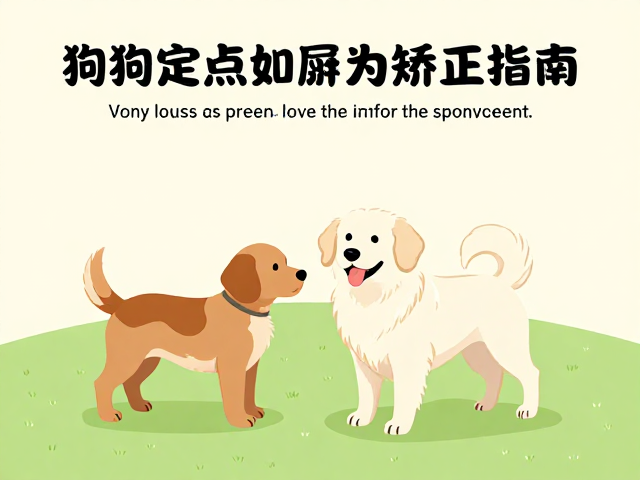 狗狗定点如厕与噪音脱敏，敏捷训练前的关键行为矫正指南
