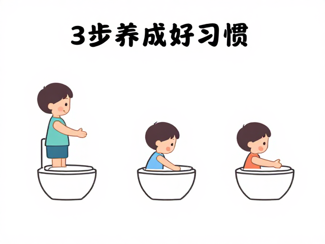 孩子定点如厕难？用一致性指令，肢体伸展，3步养成好习惯