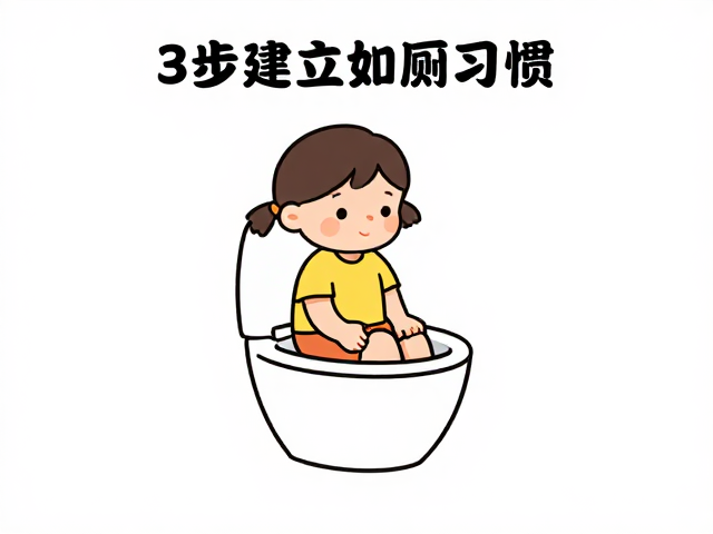 孩子定点如厕难？家庭配合度低别体罚，3步建立如厕习惯