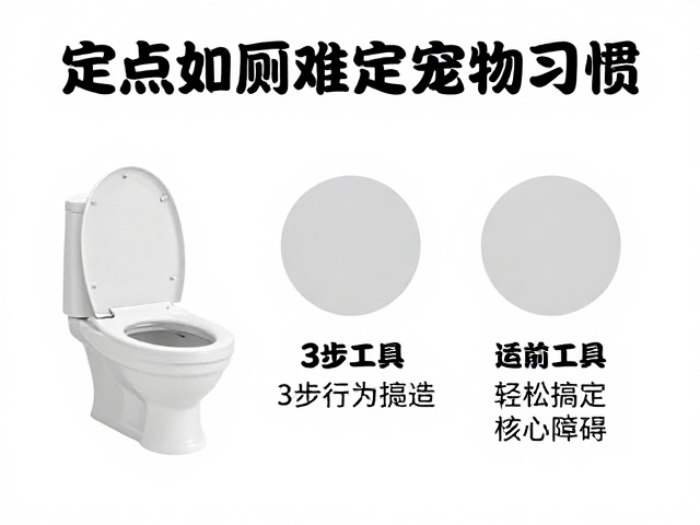 定点如厕难?3步行为塑造,运输工具适应,轻松搞定宠物习惯
