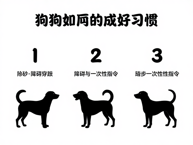 狗狗定点如厕难？结合障碍穿越与一致性指令，3步养成好习惯