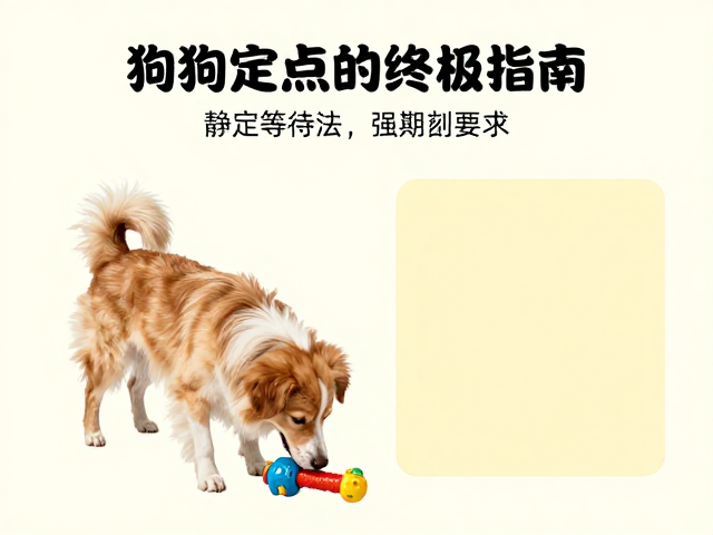 狗狗定点如厕训练,静止等待法与玩具互动的终极指南