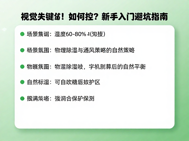 湿度60-80%如何控？新手入门避坑指南，权威来源详解