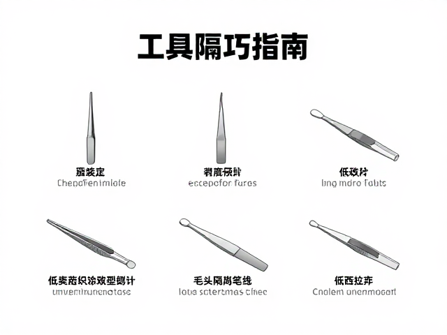 镊子入门指南，工具隔离技巧与低难度上手攻略