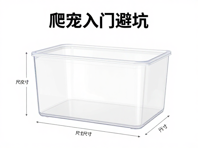 爬宠入门避坑，饲养箱尺寸与躲避穴设置指南，新手必看