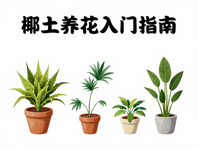 新手必看，椰土养花入门指南，百元内打造高颜值绿植
