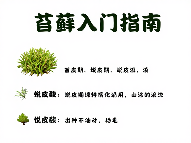 苔藓入门指南，蜕皮期护理技巧，新手必看避坑指南