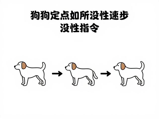 狗狗定点如厕没进展?坚持一致性指令,3步快速纠正