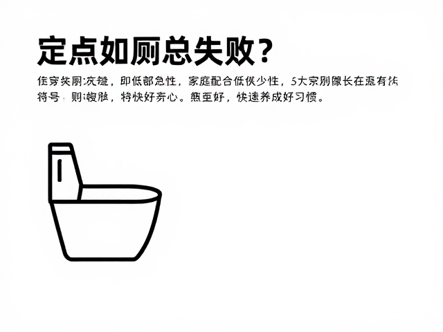 定点如厕总失败？家庭配合低怎么办？掌握奖励即时性，快速养成好习惯