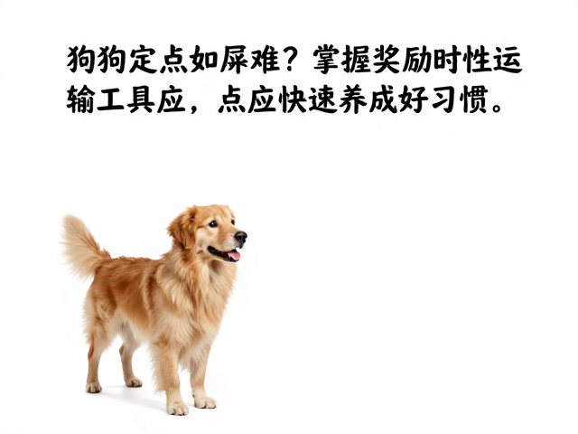 狗狗定点如厕难?掌握奖励即时性与运输工具适应,快速养成好习惯