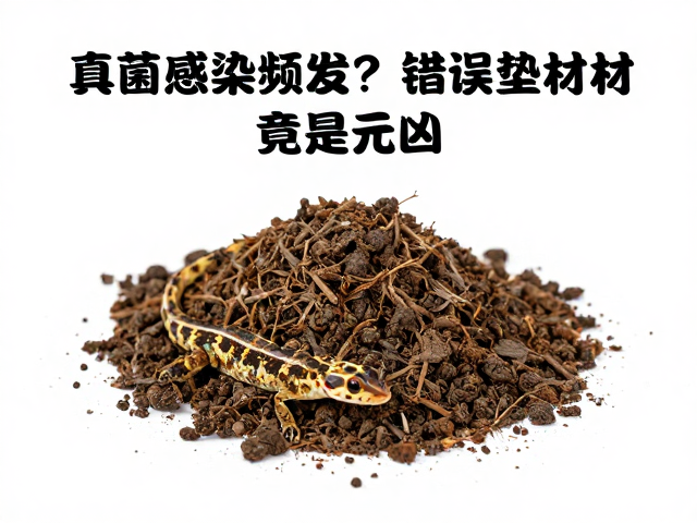 爬宠入门避坑，真菌感染频发？错误垫材竟是元凶！