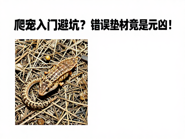 爬宠入门避坑，真菌感染频发？错误垫材竟是元凶！