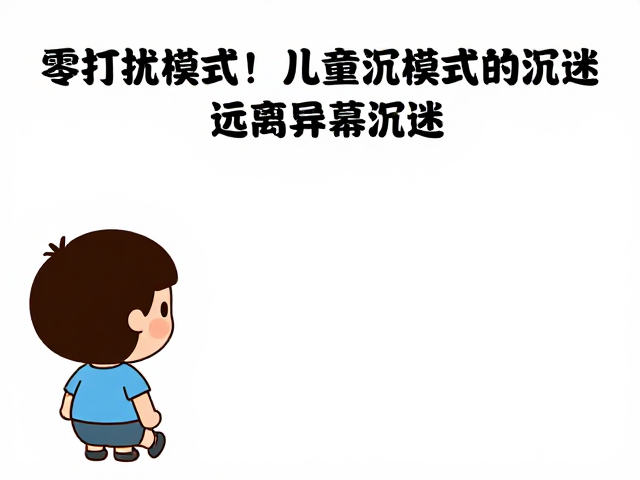 新手友好！零打扰模式让儿童远离屏幕沉迷